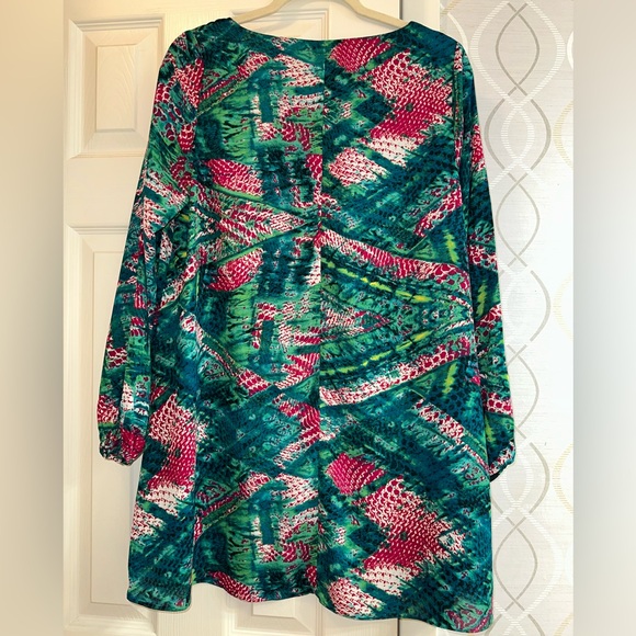 Colorful Patterned Dress - Picture 3 of 7